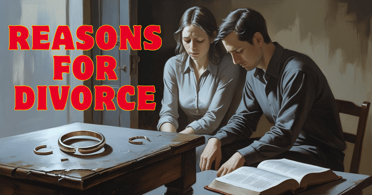 reasons for divorce in the bible
