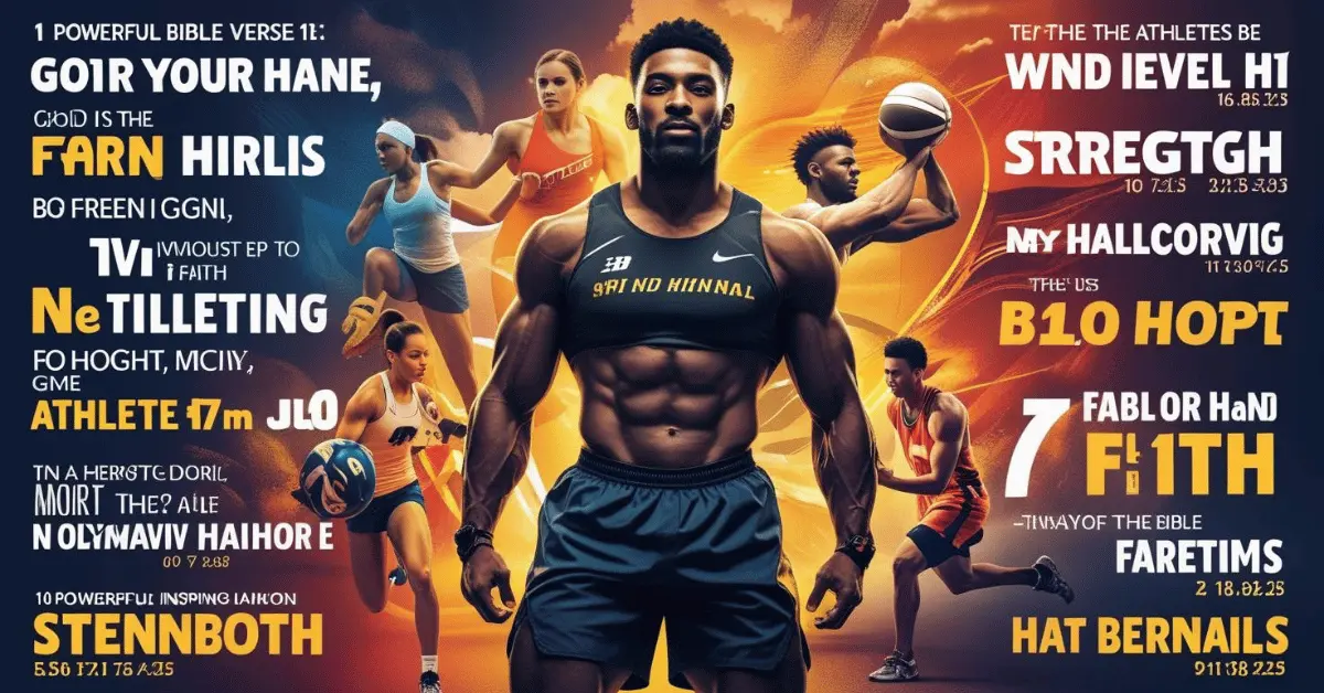 Bible Verses Every Athlete Should Know