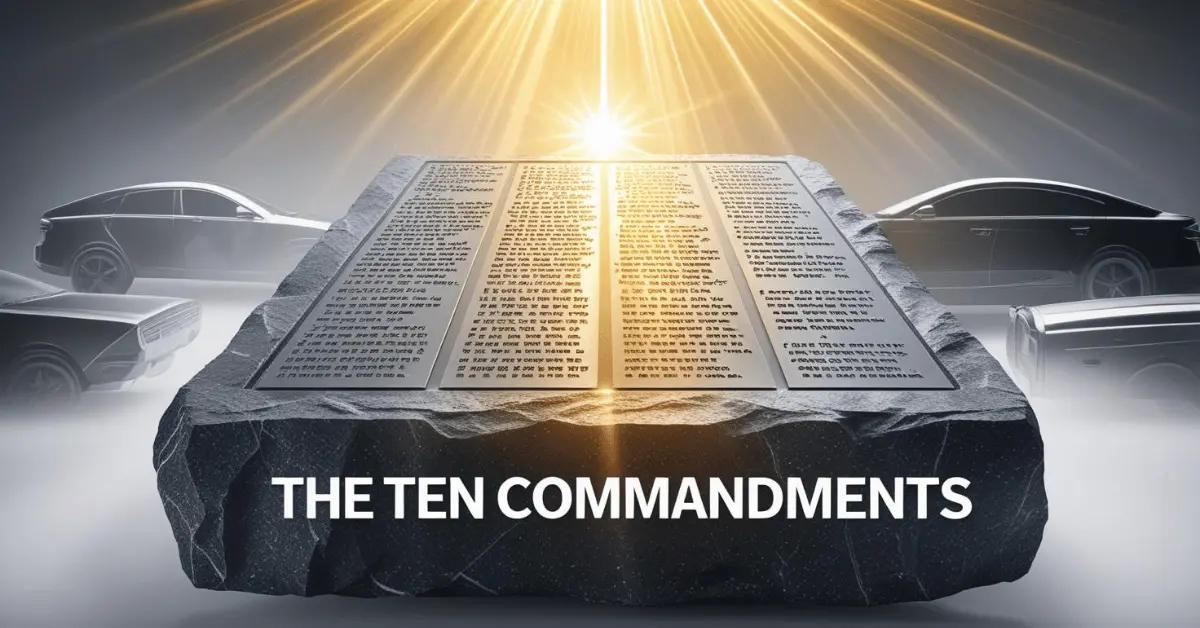 The Ten Commandments in Exodus 34