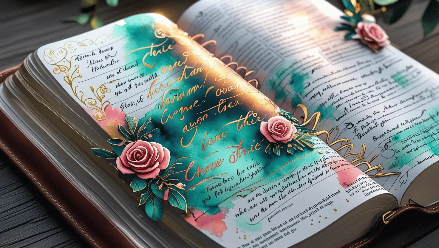 Bible study notes and journaling