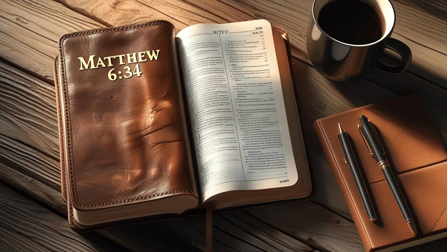 Applying Matthew 6:34 in daily life to live without fear