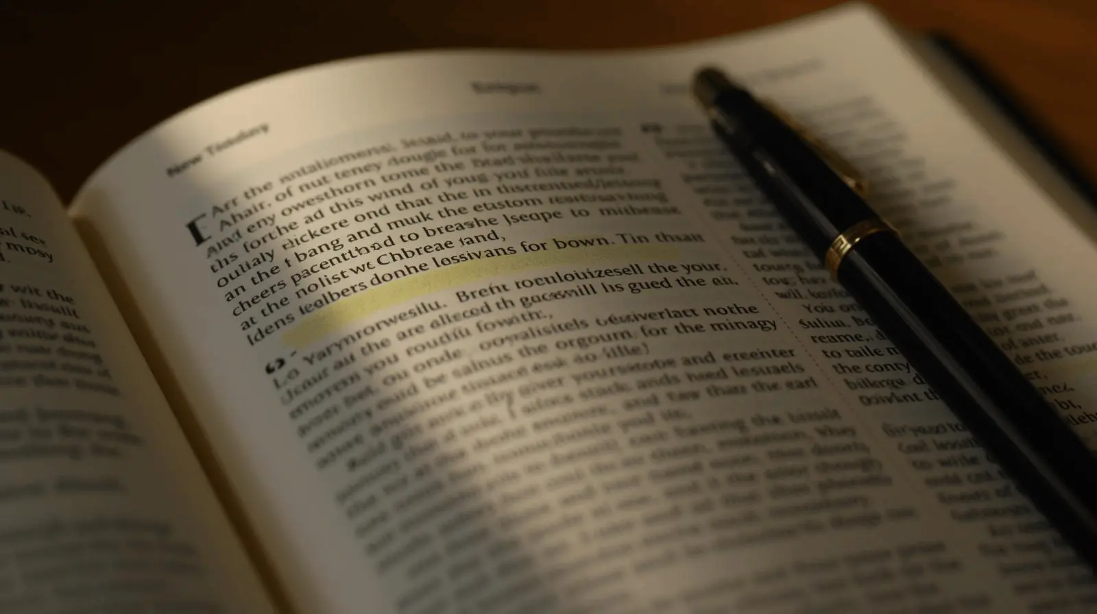 Bible open to Ephesians 6:1–3 about honoring parents