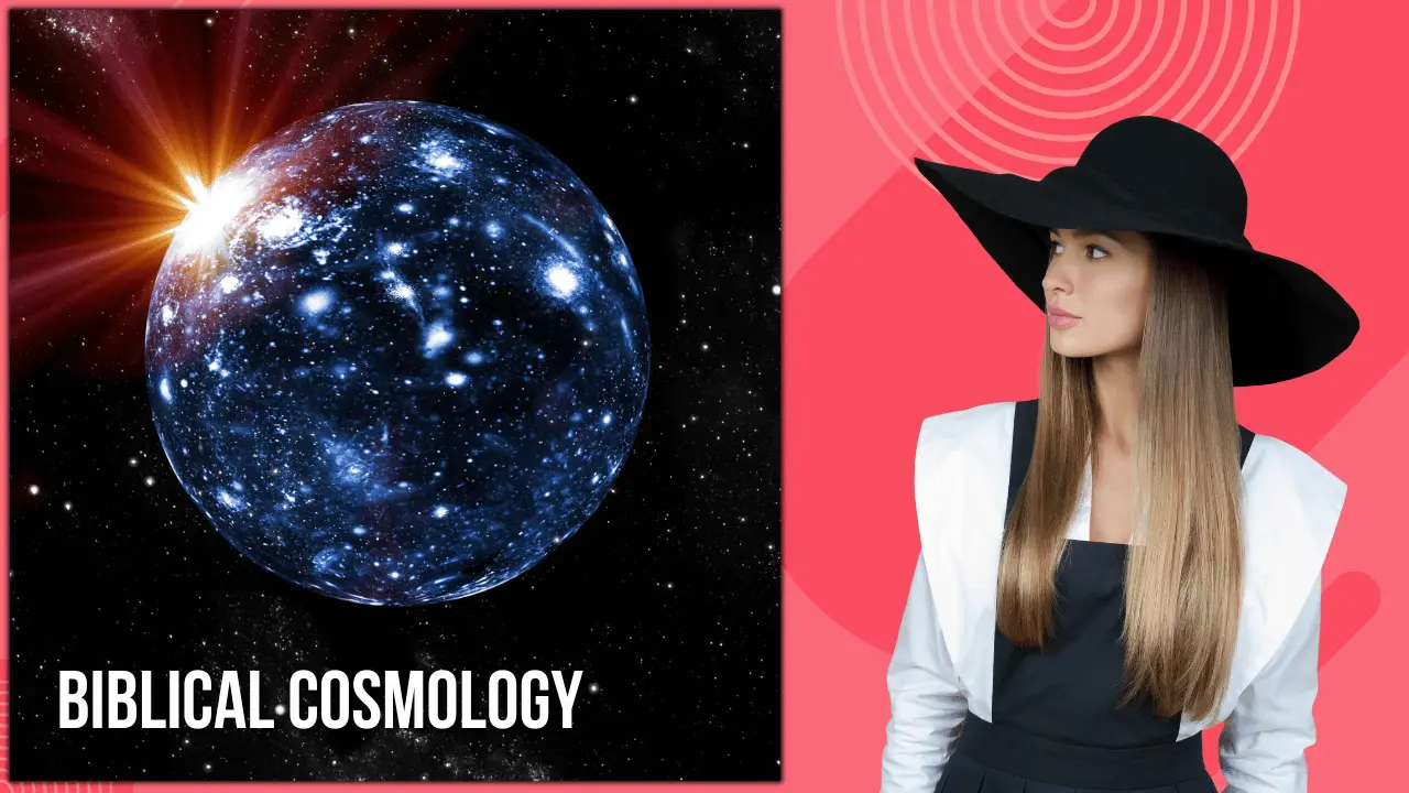 Biblical cosmology showing earth, heavens, and the firmament according to Scripture