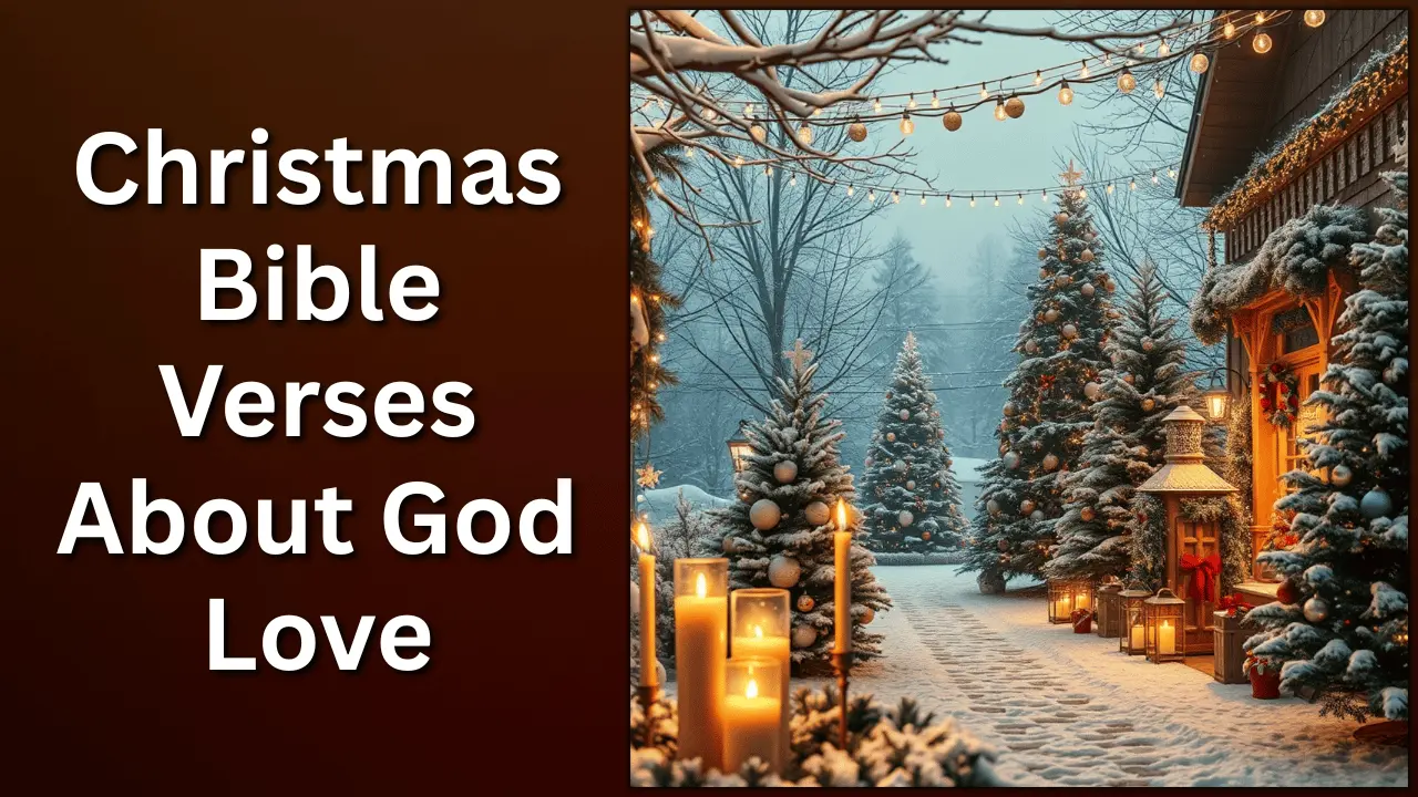 Christmas Bible Verses About God Love