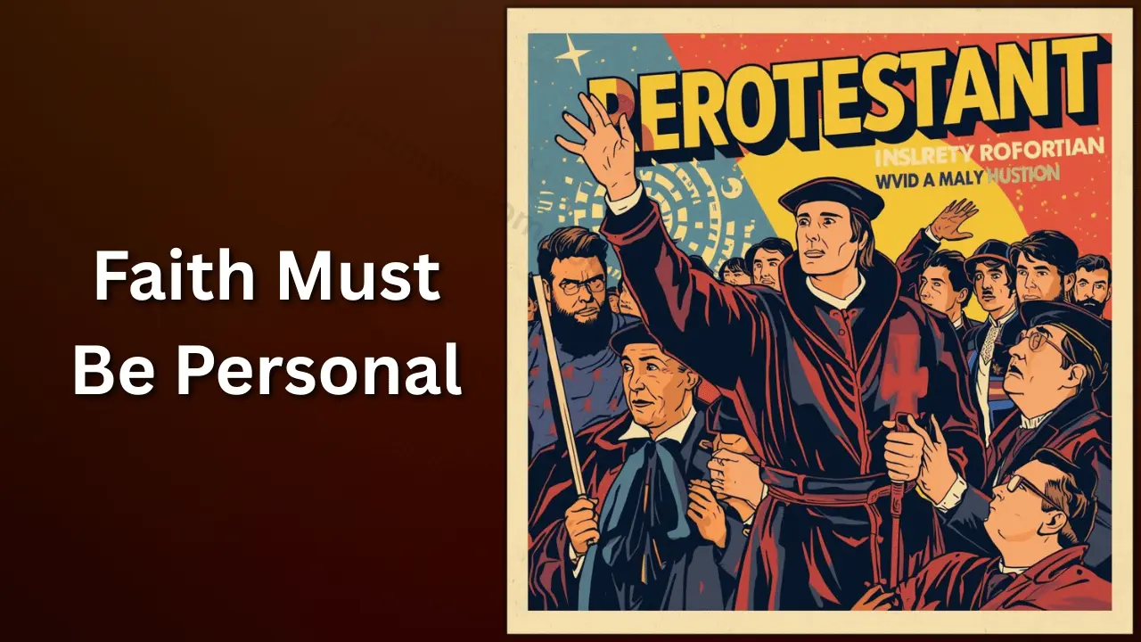 Faith Must Be Personal, Not Merely Inherited