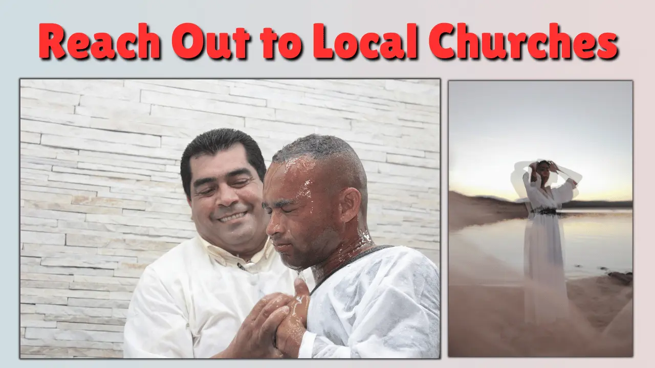 Even if you are not a member, many churches are happy—truly happy—to baptize believers who are sincerely seeking Christ