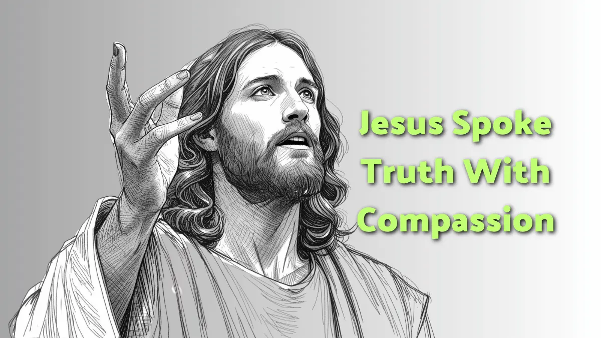 in this post How Jesus Modelled Life-Giving Speech