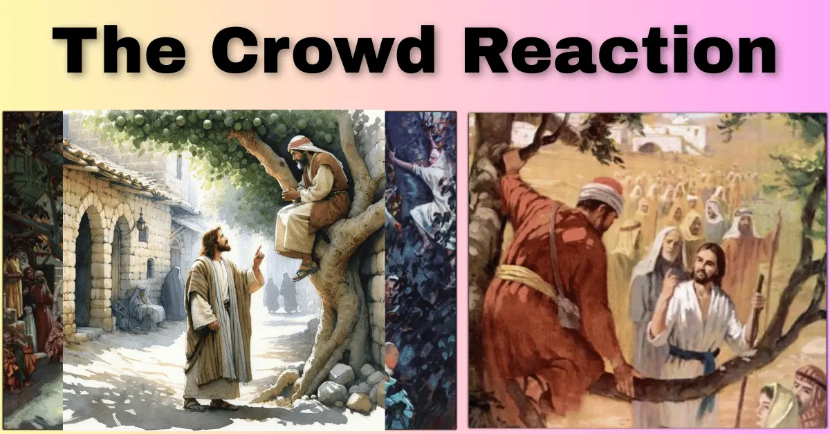 The crowd did not celebrate. Many grumbled and questioned why Jesus would choose to dine with a notorious sinner