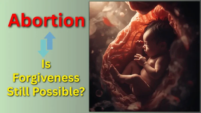Forgiveness after abortion explained through Bible verses and God’s grace