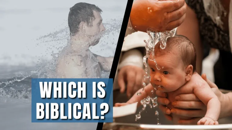 Adult baptism vs infant baptism explained clearly with biblical insight and balance