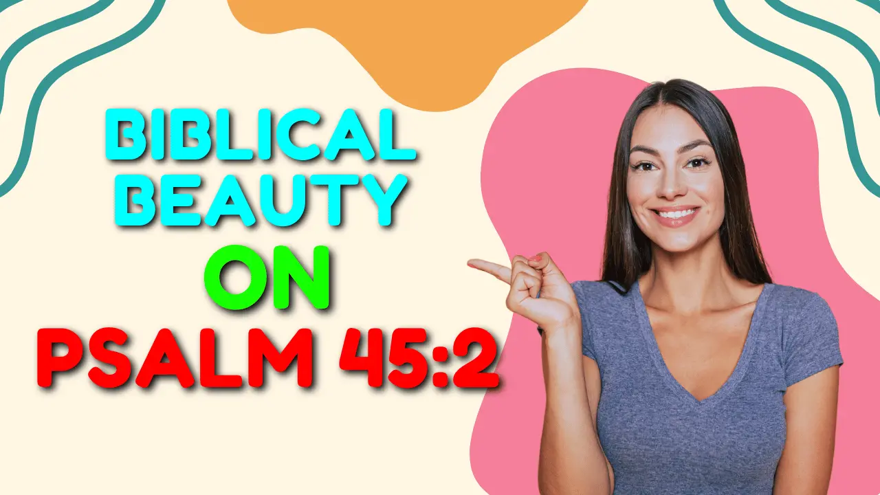 Artistic representation of Psalm 45:2 showing a royal figure and the theme of grace upon the lips