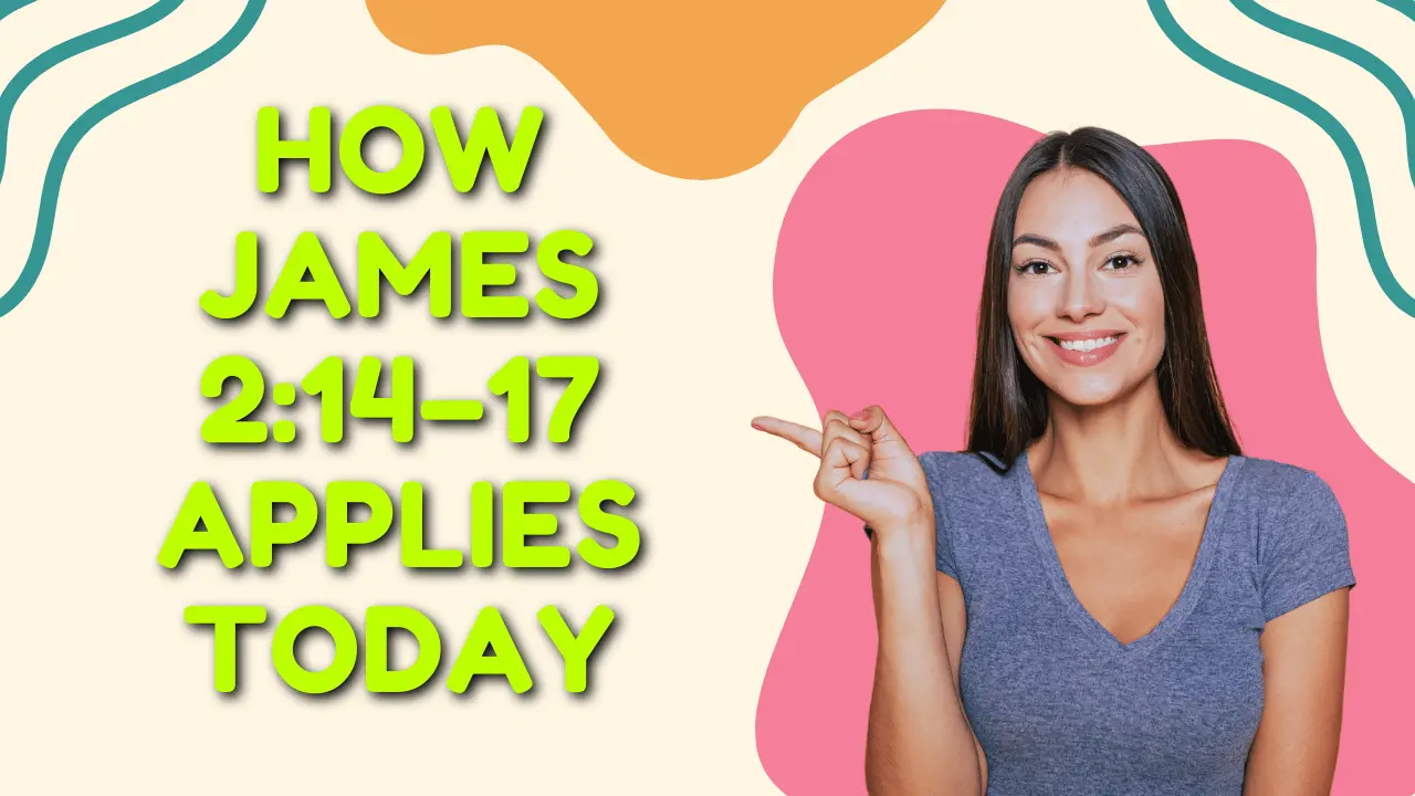 New Testament lesson on faith and obedience from the Epistle of James