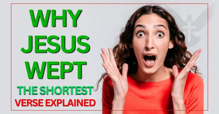 Read a clear biblical explanation of why Jesus cried at Lazarus’s tomb