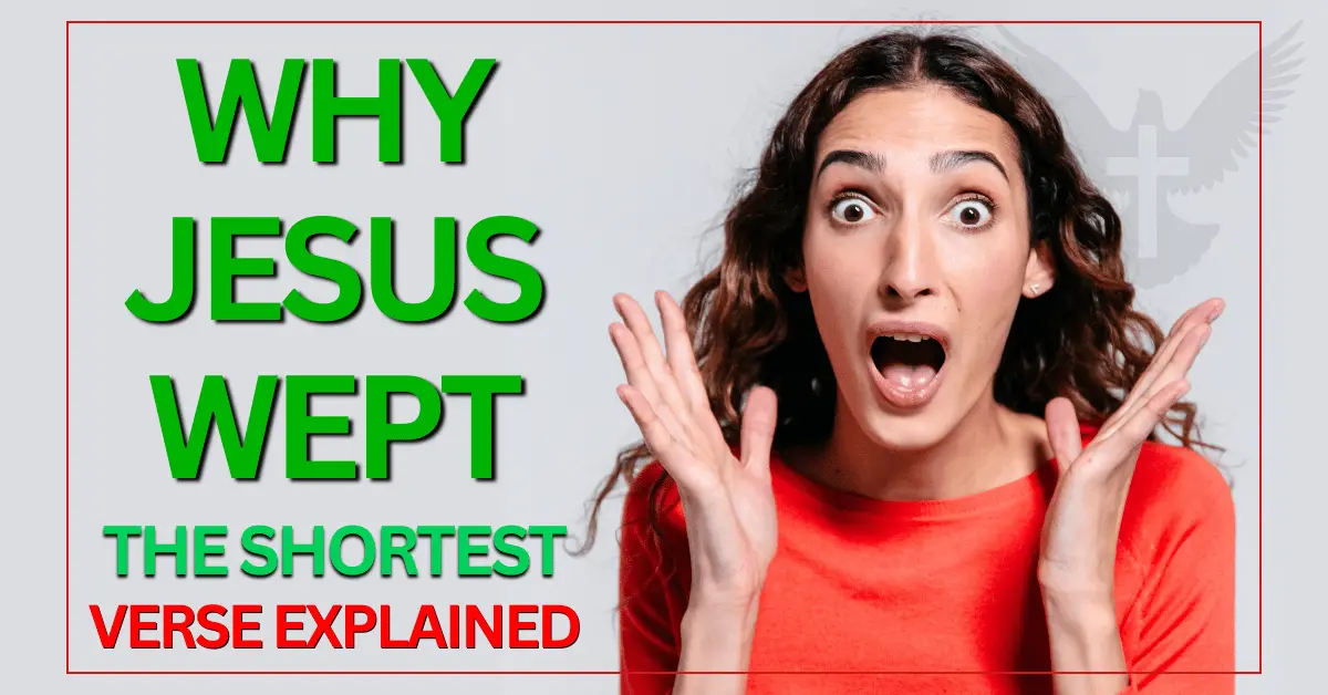 Read a clear biblical explanation of why Jesus cried at Lazarus’s tomb