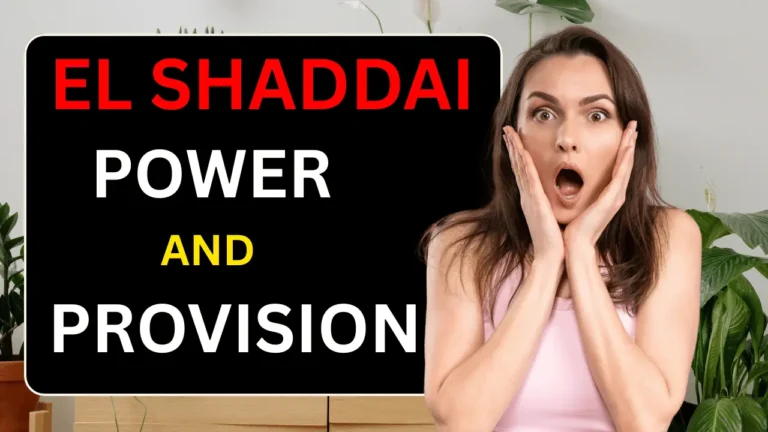 El Shaddai reveals God’s sufficiency, power, and provision throughout Scripture