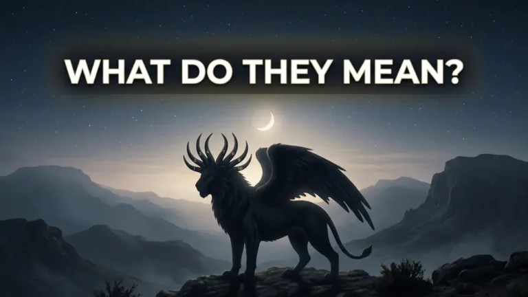 Symbolic illustration representing the meaning of the 10 horns in Revelation