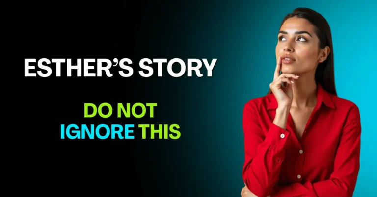 Stepping forward can feel risky. Esther’s story shows why it matters.