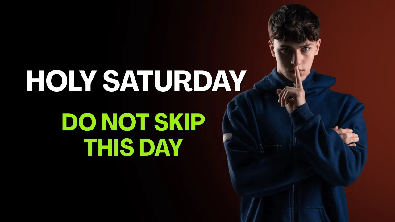 Understanding Holy Saturday deepens your understanding of Easter