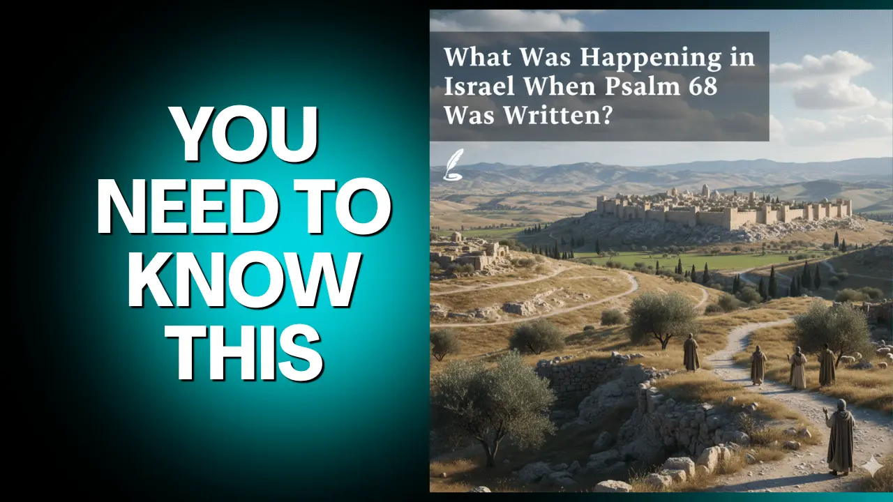 Psalm 68 was written during a defining moment in Israel history. Discover why it matters