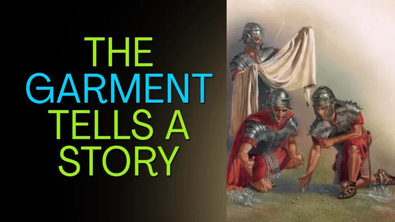 The story of the seamless garment and its biblical significance explained clearly