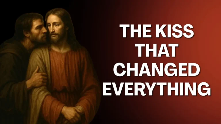 The meaning behind the thirty pieces of silver and the kiss in the garden.