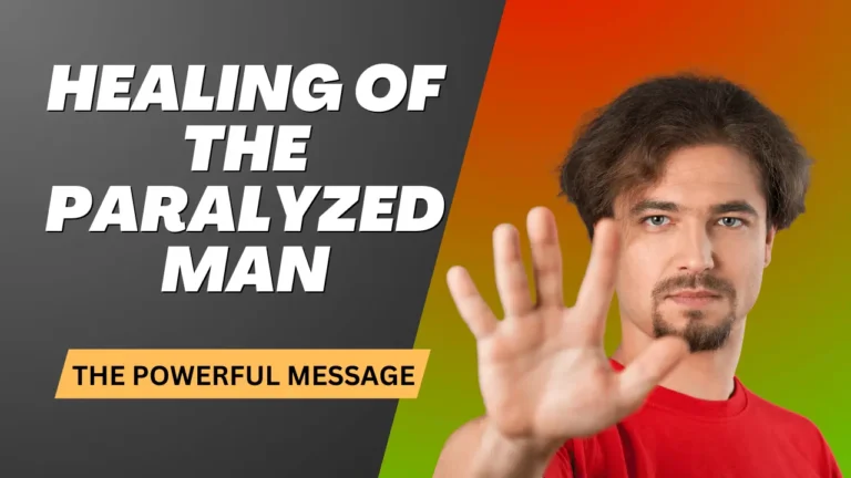 Learn the deeper lesson behind the healing story in Luke 5.