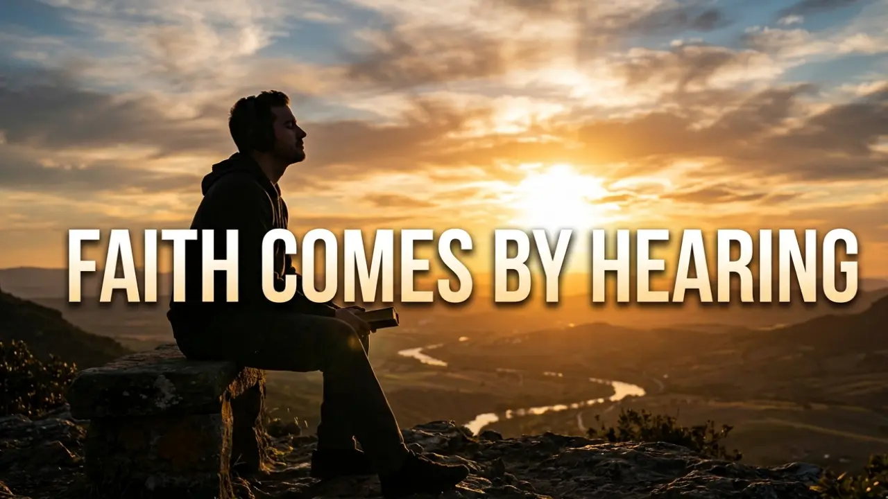 What does Romans 10:17 mean? See how the Bible explains the true source of faith.