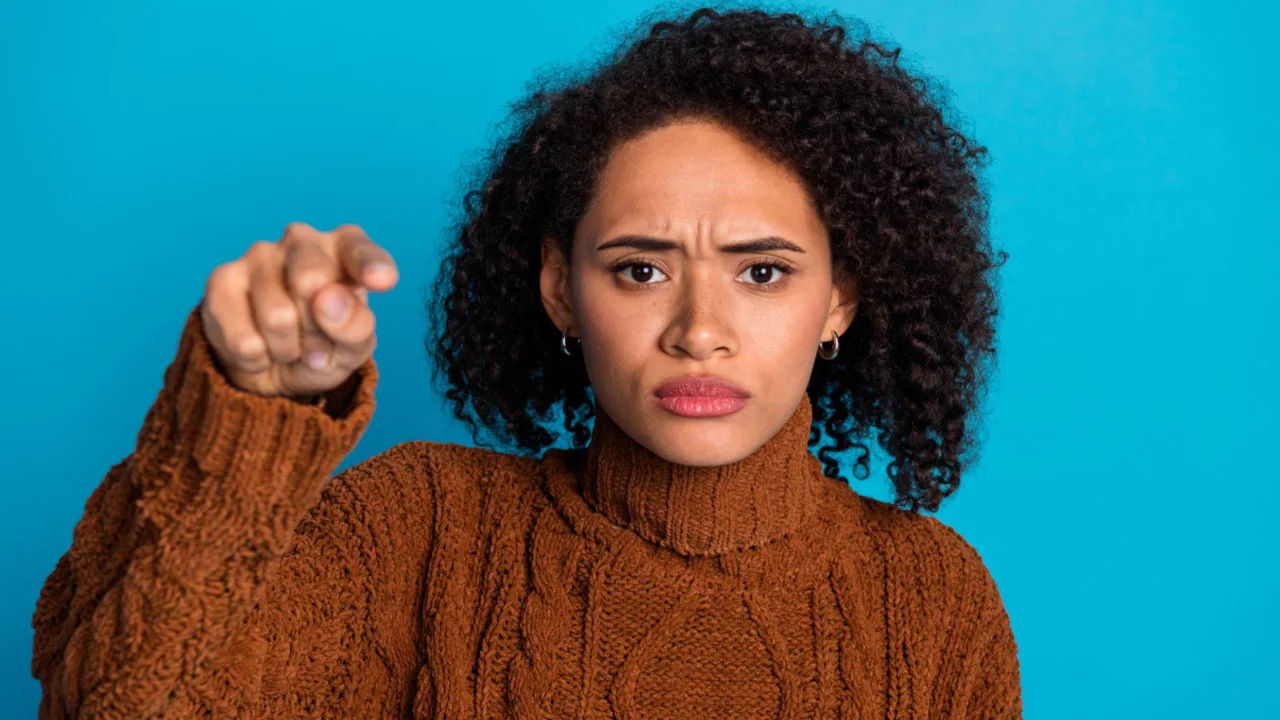 A calm believer speaking with confidence and authority