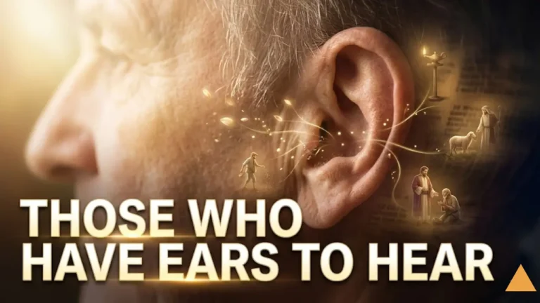Understand “those who have ears to hear” with a deep and clear explanation from Scripture.