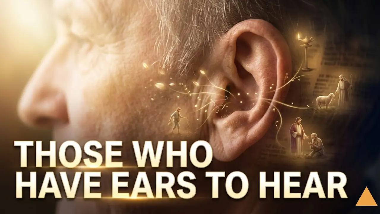 Understand “those who have ears to hear” with a deep and clear explanation from Scripture.