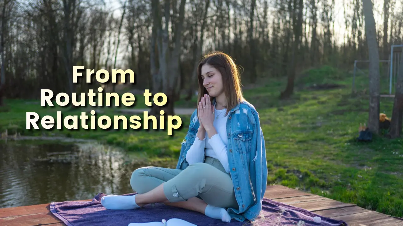 Symbol of renewed faith and walking in a real relationship with God