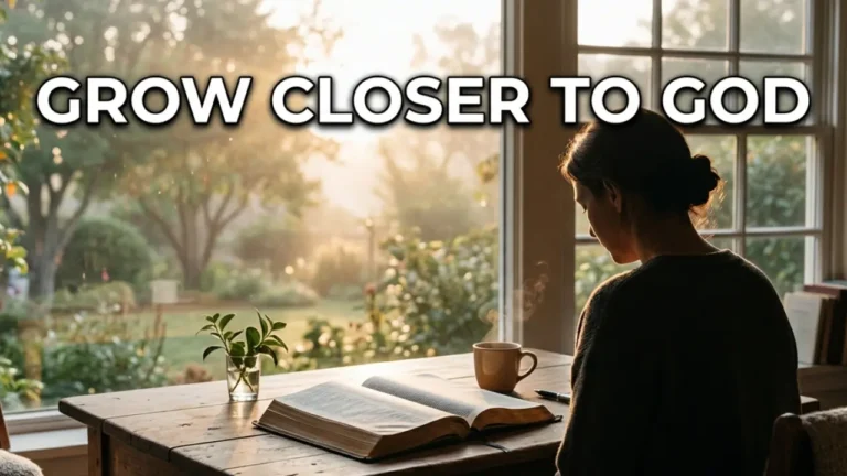Open Bible representing spiritual growth and relationship with God