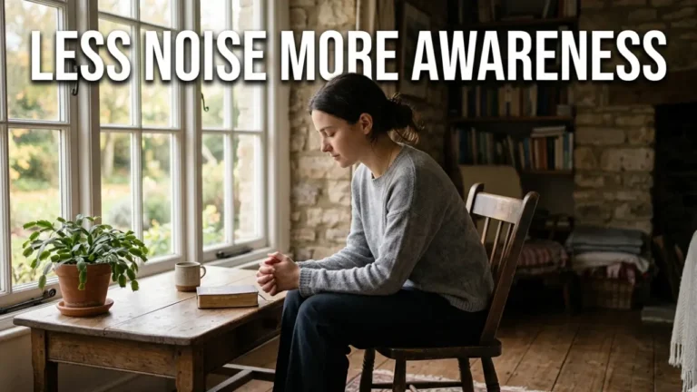 Person praying quietly representing fasting and spiritual awareness