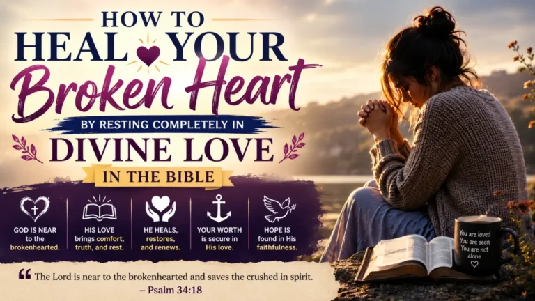 Learn how Scripture helps a wounded spirit rest in God’s love, receive comfort, and heal without pretending the pain is small.