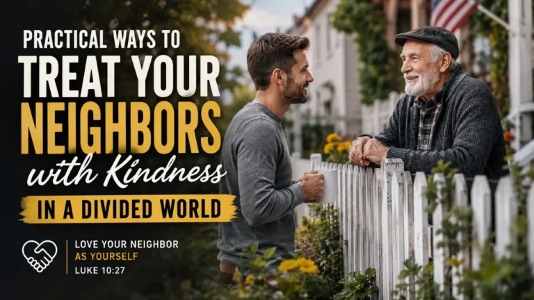 Treating Difficult Neighbors with Mercy and Wisdom Is One of the Clearest Tests of Christian Love