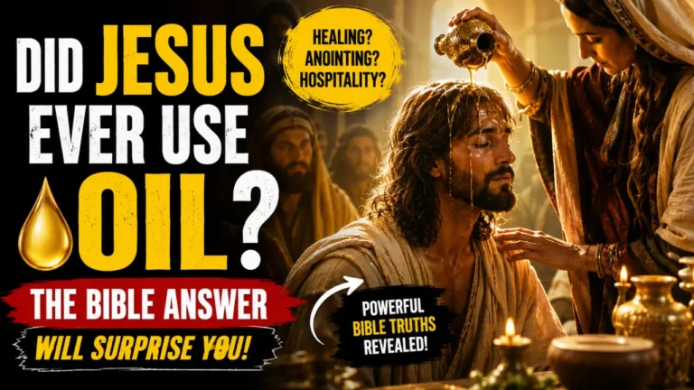 Cinematic illustration of Jesus being anointed with oil by a woman in a biblical setting, representing healing, hospitality, worship, and anointing in the Gospels.