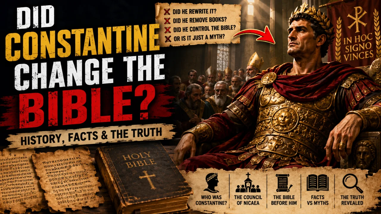 Did Constantine rewrite the Bible or choose its books? This clear guide separates the popular myth from early Christian history and Nicaea facts.