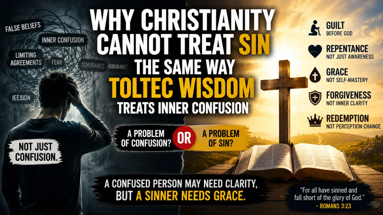 Christianity treats sin as more than ignorance or illusion. Here is why guilt, repentance, grace, and moral responsibility matter before God today.