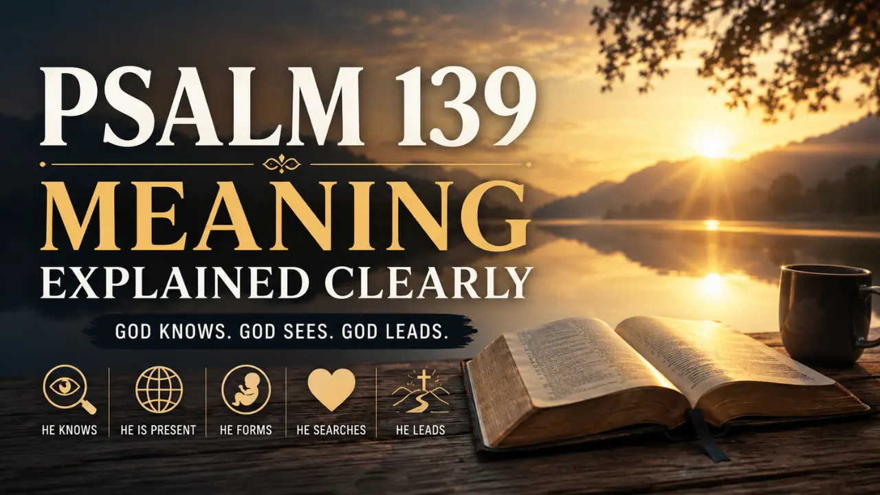 Psalm 139 Is More Serious Than Many People Think Because It Ends With a Prayer for God to Search the Heart