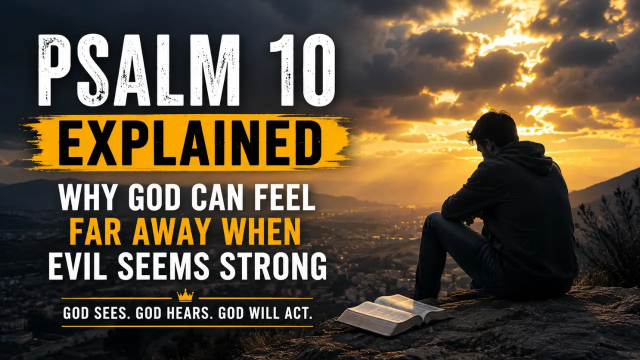 Discover the meaning of Psalm 10 and why it gives comfort when God feels silent, injustice feels loud, and the heart needs courage to keep praying.