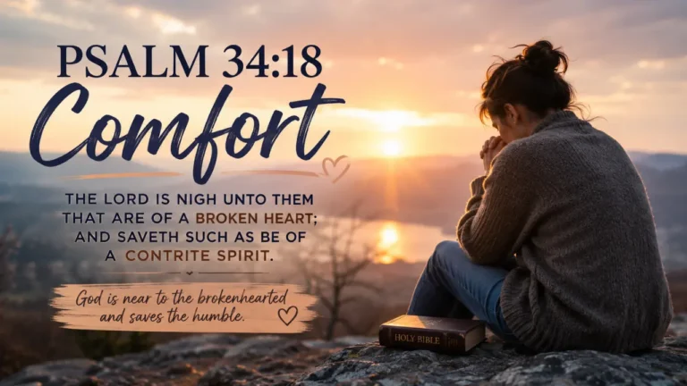 Explore the comfort of Psalm 34:18 and learn why a broken heart does not push God away but can become a place of deeper trust and honest prayer today.