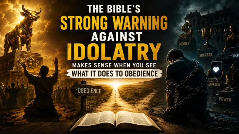 Idolatry is not only ancient idol worship. Learn how the Bible defines it, why it is sinful, and what it reveals about true devotion to God.